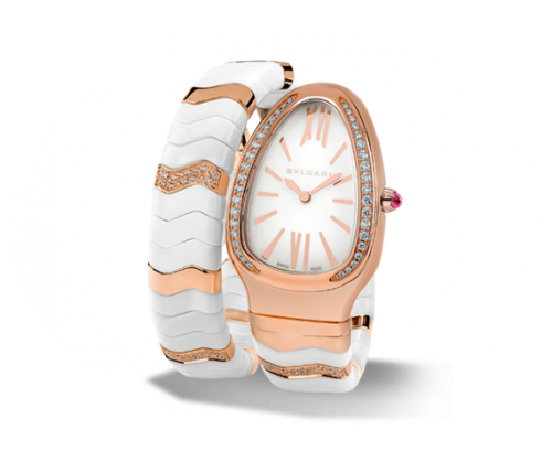 Bulgari Serpenti 102202 White 35.00 mm Quartz