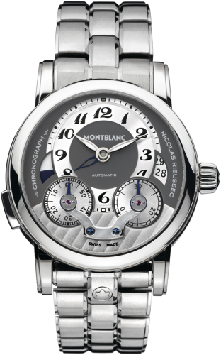Montblanc Nicolas Rieussec 102336 Grey 43.00 mm Automatic