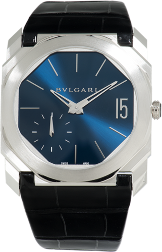 Bulgari Octo 102795 Blue 40.00 mm Handwound