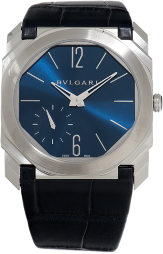 Bulgari Octo 102832 Blue 40.00 mm Handwound