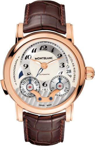 Montblanc Nicolas Rieussec 104271 Beige 43.00 mm Automatic