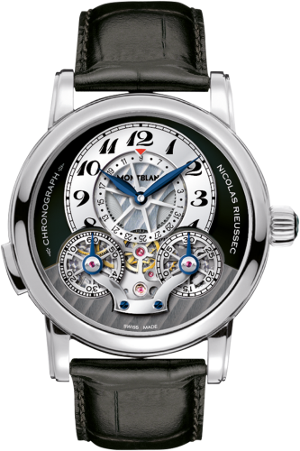 Montblanc Nicolas Rieussec 104981 Grey 43.00 mm Automatic