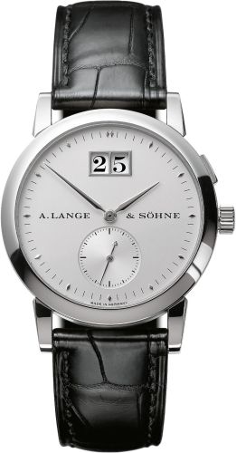 A. Lange & Sohne Saxonia 105.025 Silver 33.90 mm Handwound