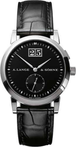 A. Lange & Sohne Saxonia 105.035 Black 33.90 mm Handwound