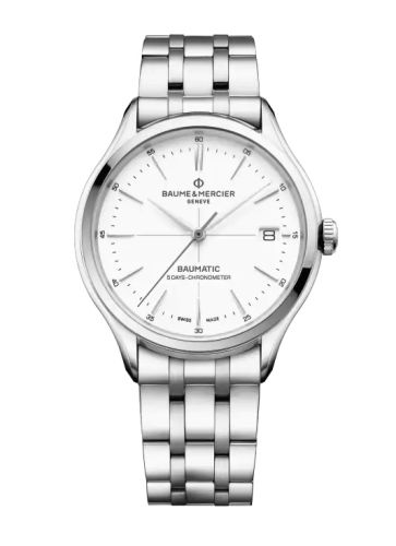 Baume & Mercier Clifton 10505 White 40.00 mm Automatic