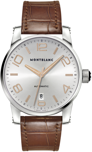 Montblanc Timewalker 105813 Silver 39.00 mm Automatic