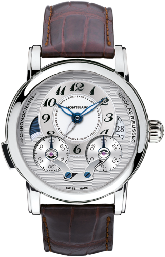 Montblanc Nicolas Rieussec 106487 Silver 43.00 mm Automatic