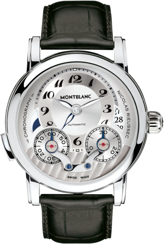 Montblanc Nicolas Rieussec 106595 Silver 43.00 mm Automatic