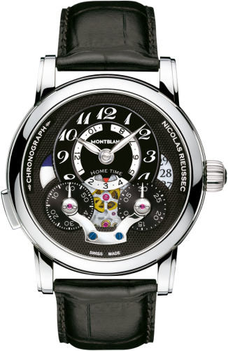 Montblanc Nicolas Rieussec 107070 Black 43.00 mm Automatic