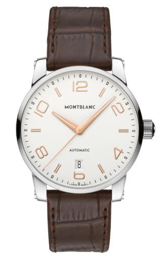 Montblanc Timewalker 110340 Silver 39.00 mm Automatic