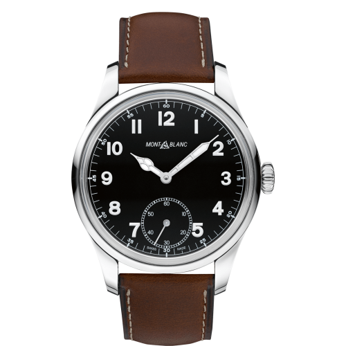 Montblanc 1858 112638 Black 44.00 mm Handwound