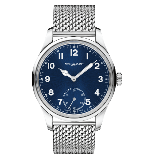 Montblanc 1858 114958 Blue 44.00 mm Handwound