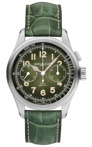 Montblanc 1858 117834 Green 40.00 mm Handwound