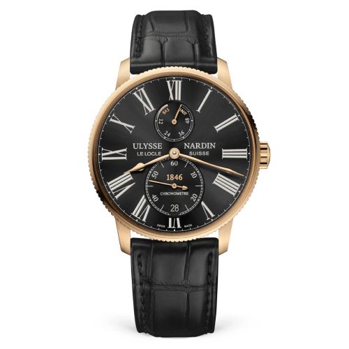 Ulysse Nardin Marine 1182-310/42 Black 42.00 mm Automatic