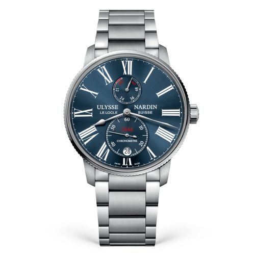 Ulysse Nardin Marine 1183-310-7M/43 Blue 42.00 mm Automatic