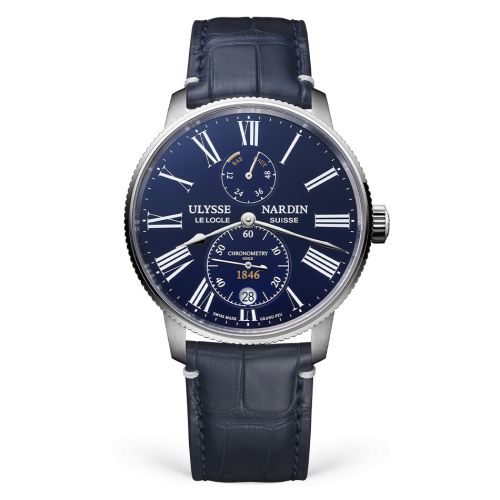 Ulysse Nardin Marine 1183-310LE-3AE-175/1B Blue 42.00 mm Automatic