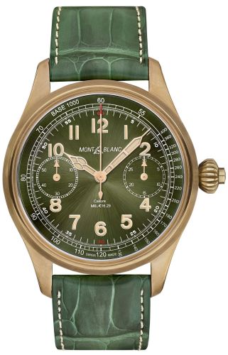 Montblanc 1858 118775 Green 44.00 mm Handwound