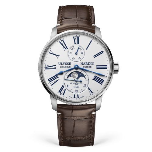 Ulysse Nardin Marine 1193-310LE-0A-175/1B White 42.00 mm Automatic