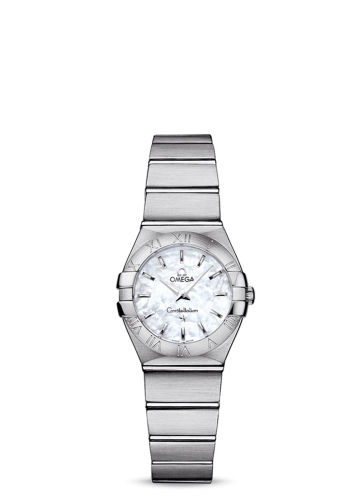Omega Constellation 123.10.24.60.05.001 White 24.00 mm Quartz