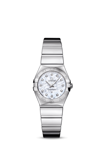 Omega Constellation 123.10.24.60.55.002 White 24.00 mm Quartz