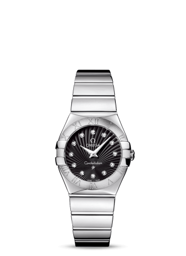 Omega Constellation 123.10.27.60.51.002 Black 27.00 mm Quartz