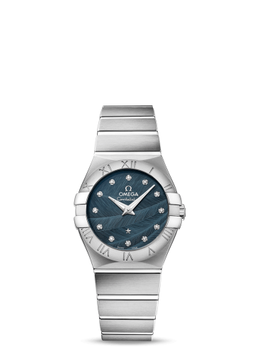 Omega Constellation 123.10.27.60.53.001 Blue 27.00 mm Quartz