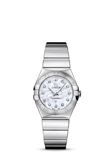 Omega Constellation 123.10.27.60.55.002 White 27.00 mm Quartz
