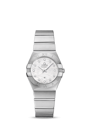 Omega Constellation 123.10.27.60.55.003 White 27.00 mm Quartz