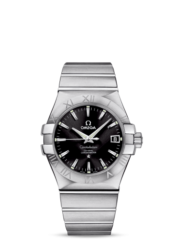 Omega Constellation 123.10.35.20.01.001 Black 35.00 mm Automatic