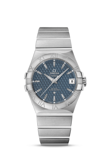 Omega Constellation 123.10.35.20.03.002 Blue 35.00 mm Automatic