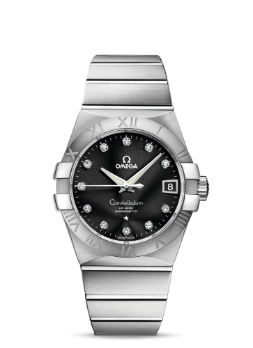 Omega Constellation 123.10.38.21.51.001 Black 38.00 mm Automatic