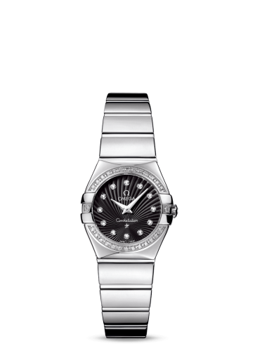 Omega Constellation 123.15.24.60.51.002 Black 24.00 mm Quartz