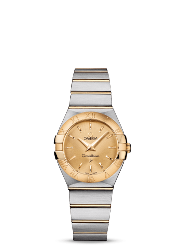 Omega Constellation 123.20.27.60.08.001 Champagne 27.00 mm Quartz