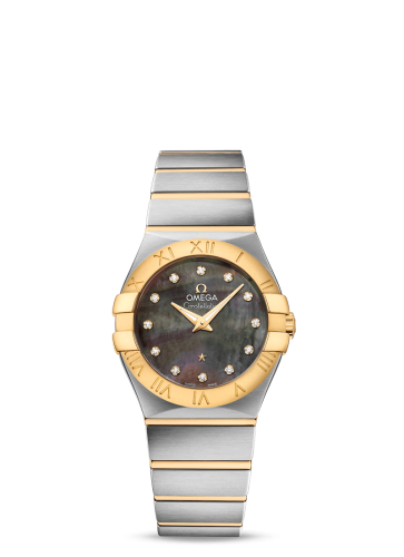 Omega Constellation 123.20.27.60.57.007 Brown 27.00 mm Quartz