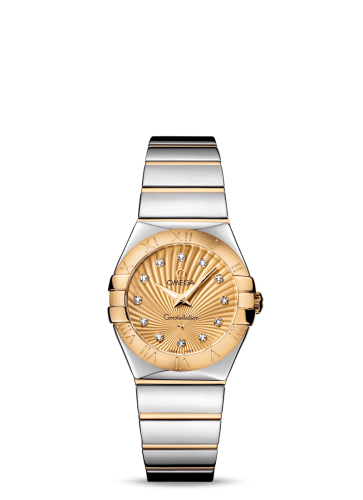Omega Constellation 123.20.27.60.58.002 Champagne 27.00 mm Quartz