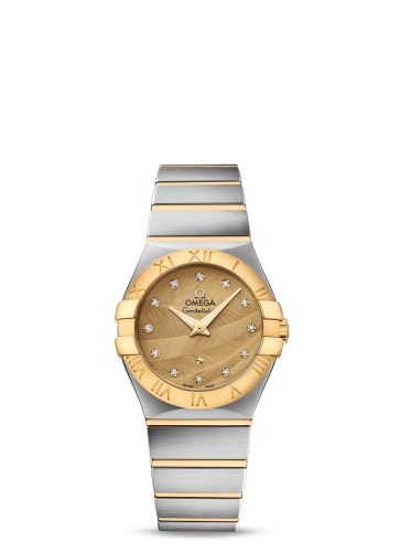 Omega Constellation 123.20.27.60.58.003 Champagne 27.00 mm Quartz