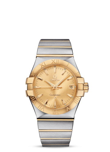 Omega Constellation 123.20.35.60.08.001 Champagne 35.00 mm Quartz