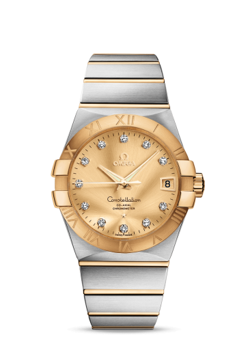 Omega Constellation 123.20.38.21.58.001 Champagne 38.00 mm Automatic