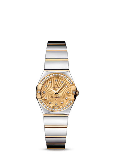Omega Constellation 123.25.24.60.58.002 Champagne 24.00 mm Quartz