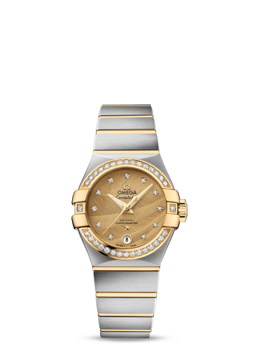 Omega Constellation 123.25.27.20.58.002 Champagne 27.00 mm Automatic