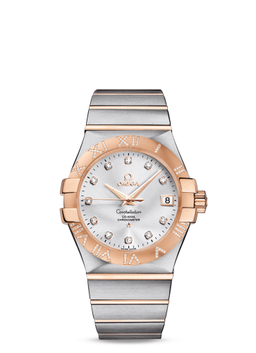 Omega Constellation 123.25.35.20.52.003 Silver 35.00 mm Automatic