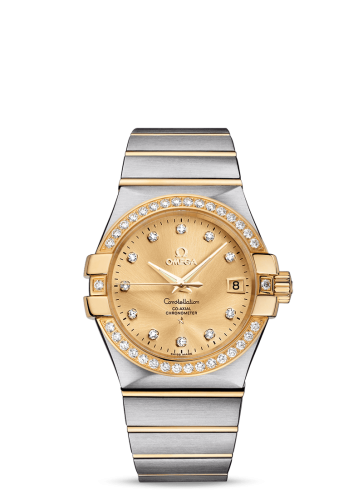 Omega Constellation 123.25.35.20.58.001 Champagne 35.00 mm Automatic