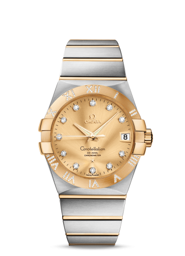Omega Constellation 123.25.38.21.58.002 Champagne 38.00 mm Automatic