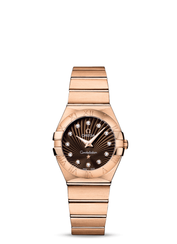 Omega Constellation 123.50.27.60.63.001 Brown 27.00 mm Quartz