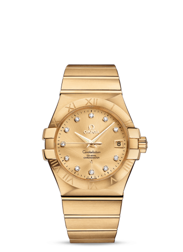 Omega Constellation 123.50.35.20.58.001 Champagne 35.00 mm Automatic