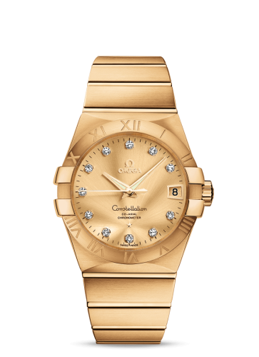 Omega Constellation 123.50.38.21.58.001 Champagne 38.00 mm Automatic