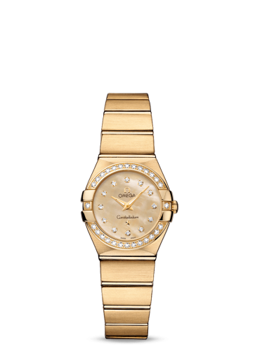 Omega Constellation 123.55.24.60.57.001 Champagne 24.00 mm Quartz