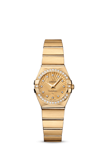 Omega Constellation 123.55.24.60.58.001 Champagne 24.00 mm Quartz