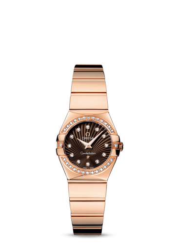 Omega Constellation 123.55.24.60.63.002 Brown 24.00 mm Quartz