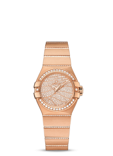 Omega Constellation 123.55.27.20.55.006 Paved 27.00 mm Automatic